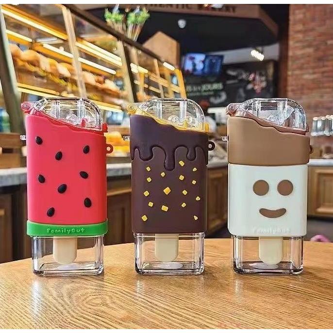 BOTOL MINUM ANAK ICE CREAM 300ML ES KRIM