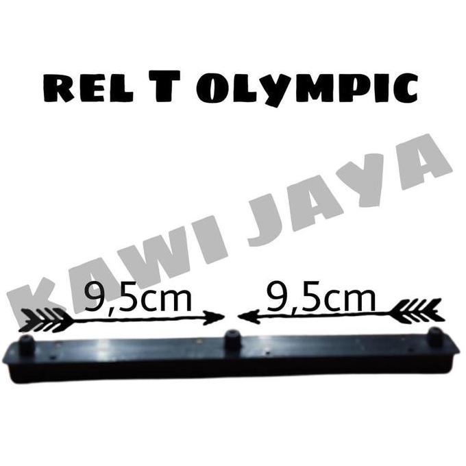 Rel Laci Plastik Rel Plastik Olimpic Olimpik Hitam