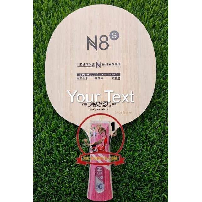 Yinhe N8s N8 - Kayu Pingpong Blade 5ply Bet OFF Bat Offensive