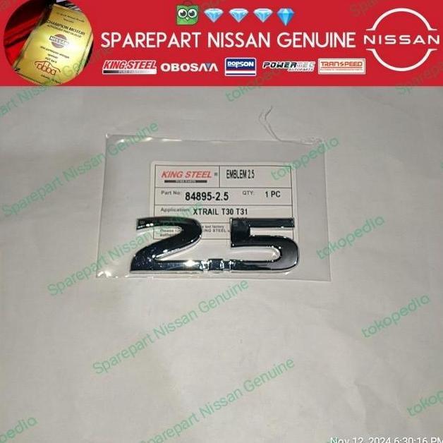 Emblem Bagasi NISSAN XTRAIL T30 ( 2.5 )