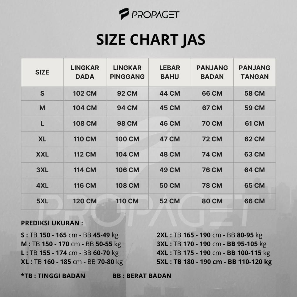 ORIGINAL Propaget - Jas Wisuda Jas Nikah Jas Formal Jas Pria
