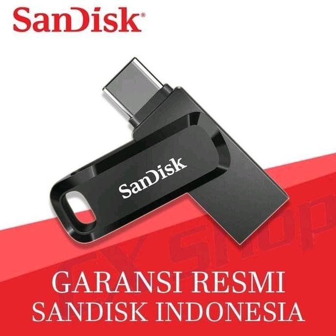 DR233 >> Sandisk OTG Type-C 32GB/64GB/128GB Dual USB Drive Type-C 3.1 Original