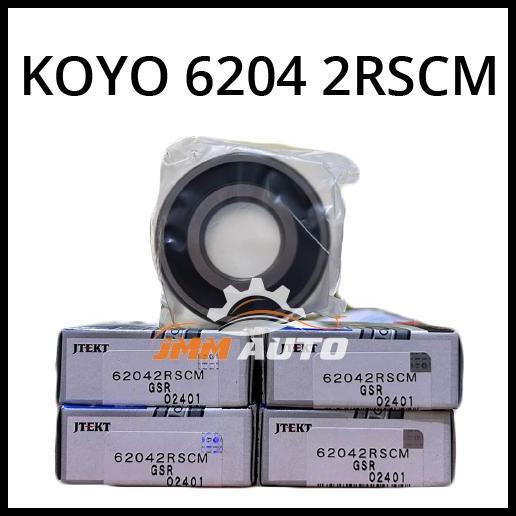 HOT DEAL BEARING KOYO 6204 2RS TUTUP KARET LAHER KLAHER KOYO 6204 2RSCM 