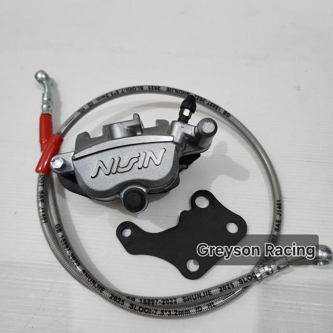 DV195 - paket kaliper rx king old / rx king tua kaliper ns samurai rcb plus breket dan selang