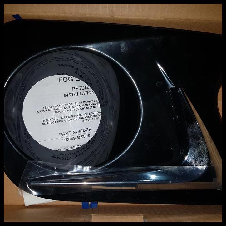 TERBARU COVER GARNISH FOGLAMP MOBIL TOYOTA ALL NEW AVANZA TAHUN 2012-2014 