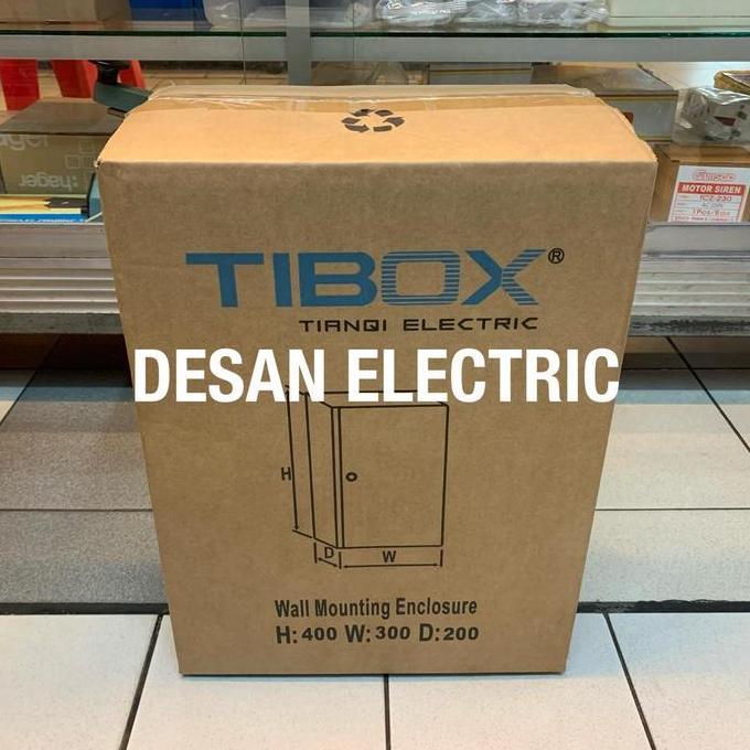 Tibox Sheet Steel Box Panel Besi Size 400x300x200 mm Type T-4030/20