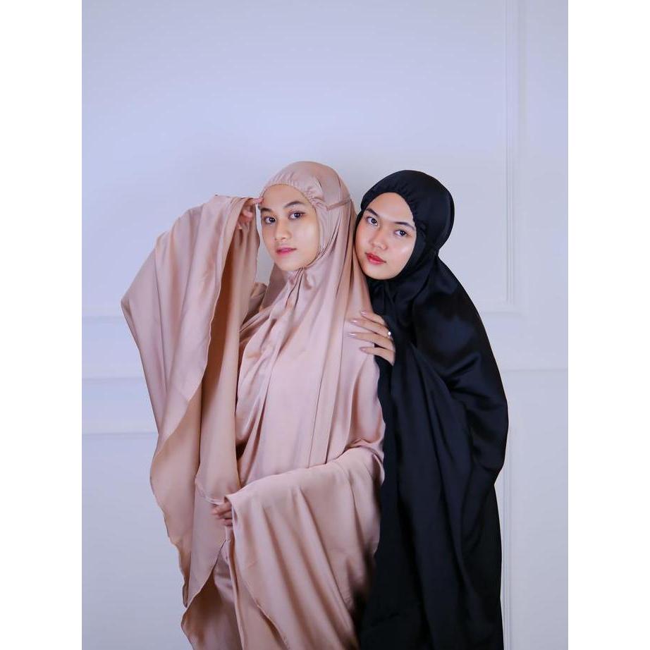 Mukena polos silky premium