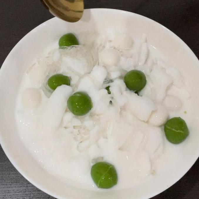 Fooding- Coconut Jelly Dessert/Es Jelly Kelapa Mutiara/Es Jelly Coconut Dessert/Es Jelly Kelapa Muda