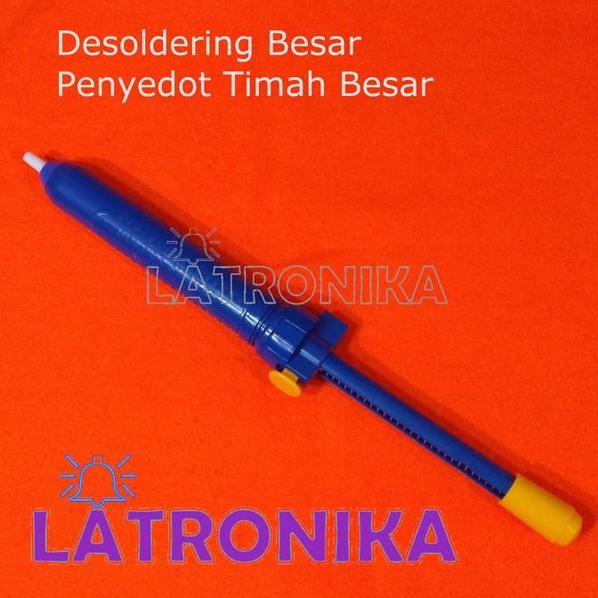 Lansungkirim- Sedot Timah Besar Sedotan Solder Sucker Suction Vacum Desoldering Pump