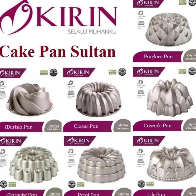 Kirin Cakepan Loyang Sultan Cetakan Kue Dijamin