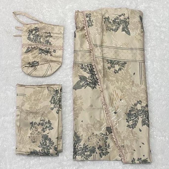 grosir mukena tanah abang ( mukena traveling) model 2in1 free tas