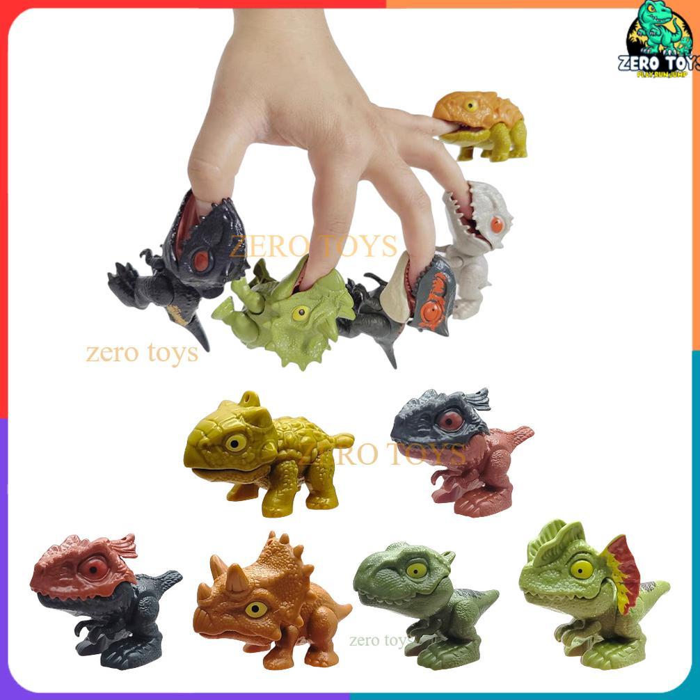 100% aman figure dinosaurus snap squad t rex indominus pyroraptor indoraptor mainan figur dino