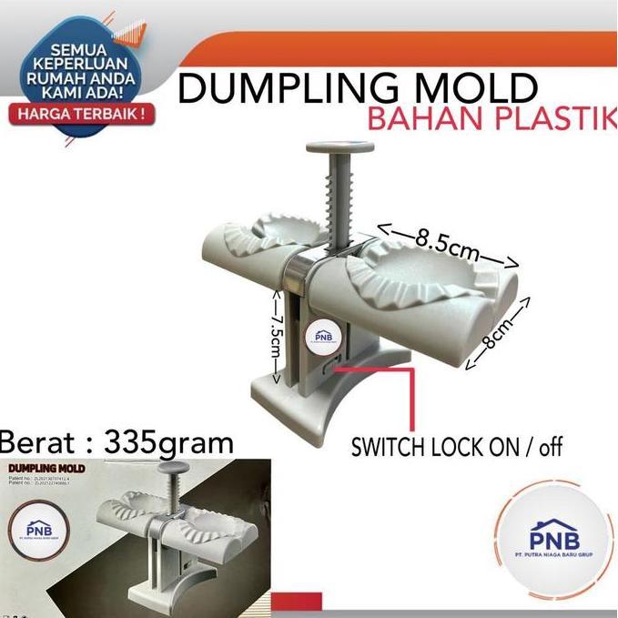 CETAKAN PANGSIT PASTEL DUMPLING GYOZA MOLD OTOMATIS JS