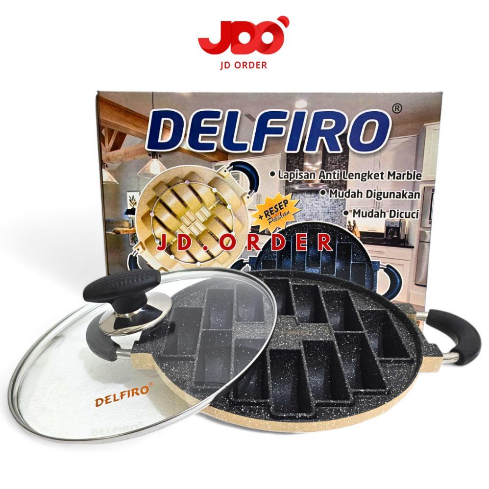[RY] Delfiro Cetakan Kue Pukis 12 Lubang Premium, Pan Cetakan Kue Pukis