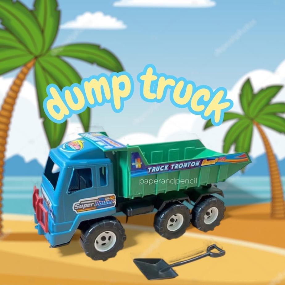 terbaru [termurah] mainan anak laki laki mobil dump truck mobil pengangkut pasir mobil truk ttd999