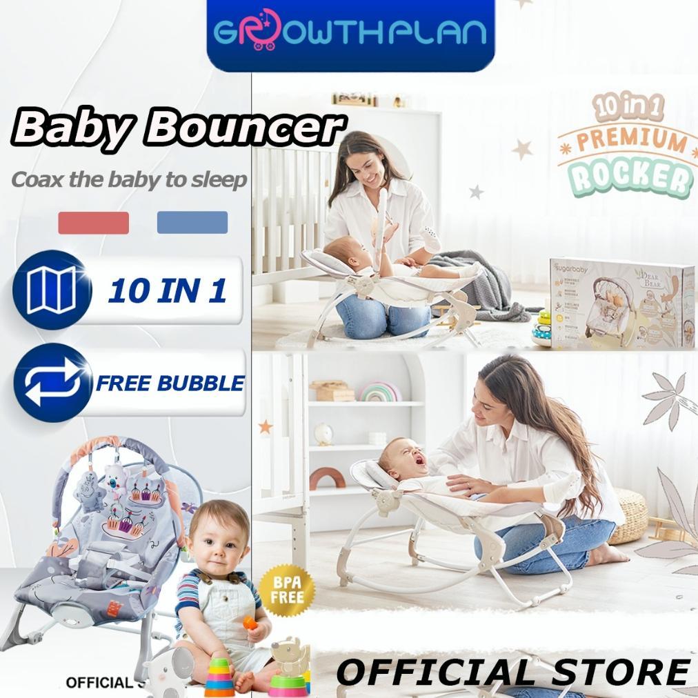 [MURCE] Bouncer baby 10in1 Kursi Goyang Manual Bayi Ayunan Bayi Bouncer Bayi To Up 25 kg
