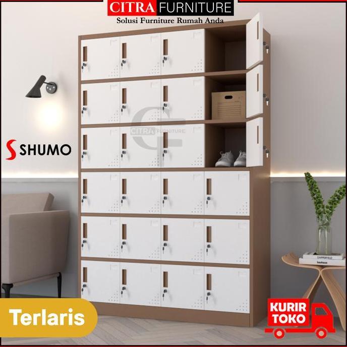 Sale Lemari Loker Besi 24 Pintu | Locker Kantor Dokumen File