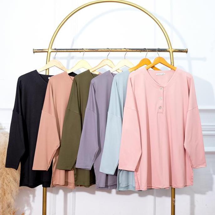 Jv Hasanah Setelan Rayon Spandex Rok Dan Kulot Jumbo - Jv Hasanah Gamila Rayon Spandex Set Rok And C