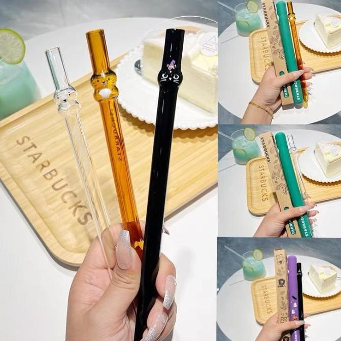 Sedotan Starbucks Reusable | Ecofriendly Starbucks Straw