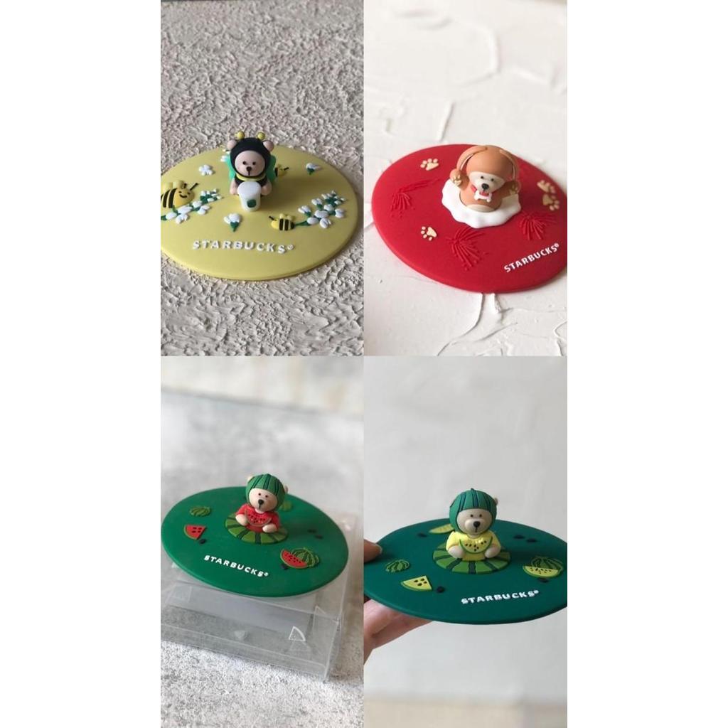 Tutup gelas e Starbucks Starbucks Bearista Cup Lid Original