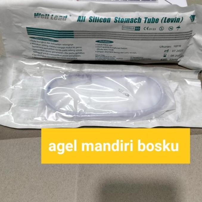 NGT e 16FR,18FR well lead/NGT Selang makan/Feding Tube
