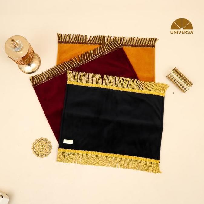 Sajadah Kepala Universa (S) - Sajadah Muka Sajadah Travel Sajadah Bulu Polos Premium Anti Slip