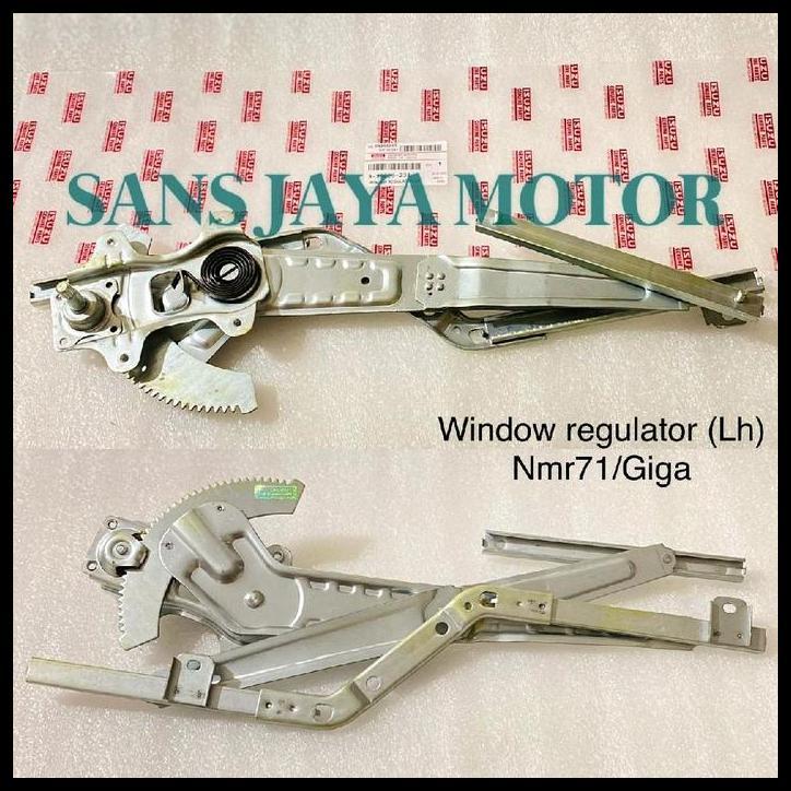 TERMURAH WINDOW REGULATOR KACA PINTU KIRI ISUZU ELF NLR55 NMR71 GIGA FVZ ORIGINAL GARANSI