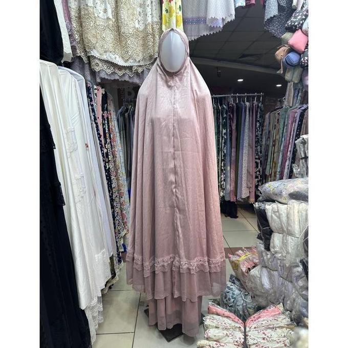 Mukena Radiyah Sutra Jacquard dewasa