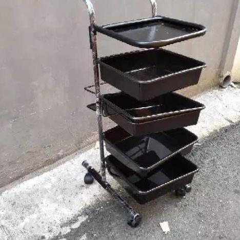Troli salon/rak salon/troli dorong/trolley