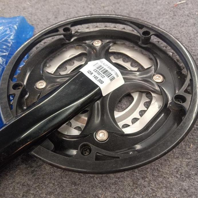 Crank sepeda Prowheel Taiwan Alloy 28/38/48T arm 170mm import