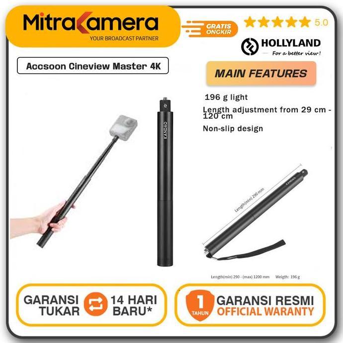 WELZAV Kandao Selfie Stick for Qoocam 3
