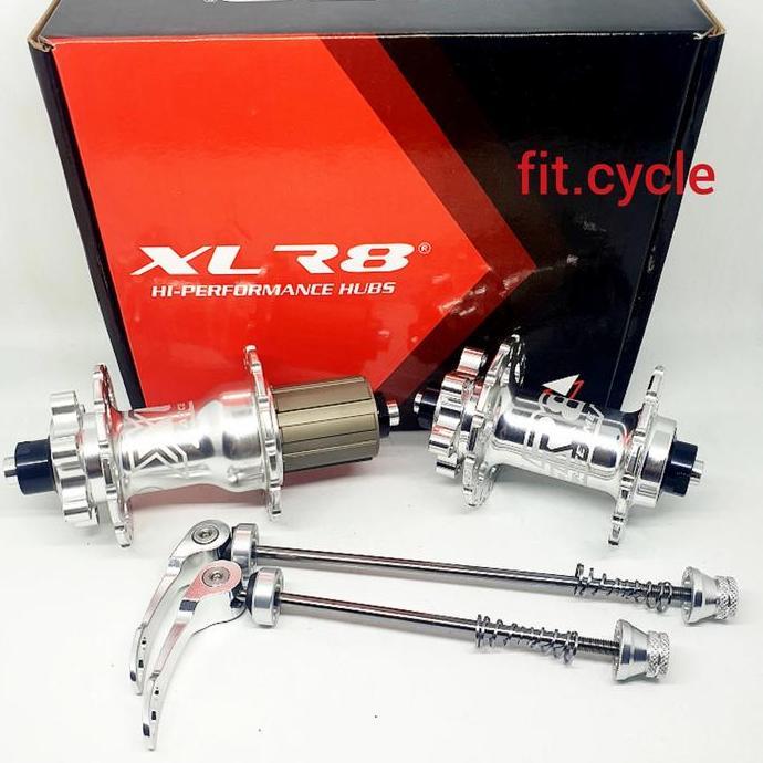 Hub Freehub xlr8 28 hole 32 hole silver