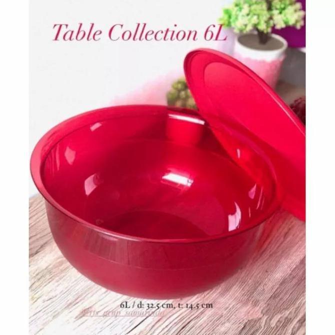 Tupperware table collection 6ltr mangkok saji promo Original