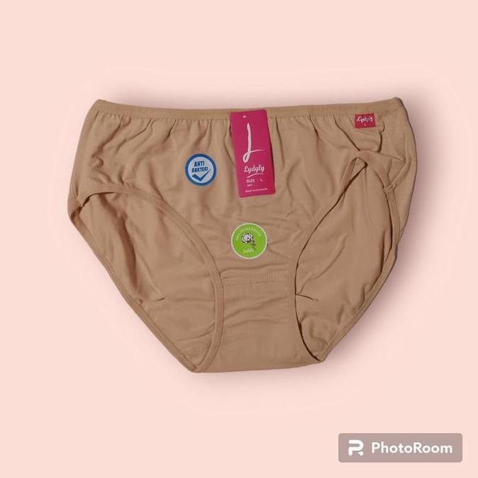 Promo Celana Dalam Wanita Lydyly Art 1227 - Anti Bakteri, Maxi, Katun Lembut, Paket 3-12 Pcs - Cd Ba