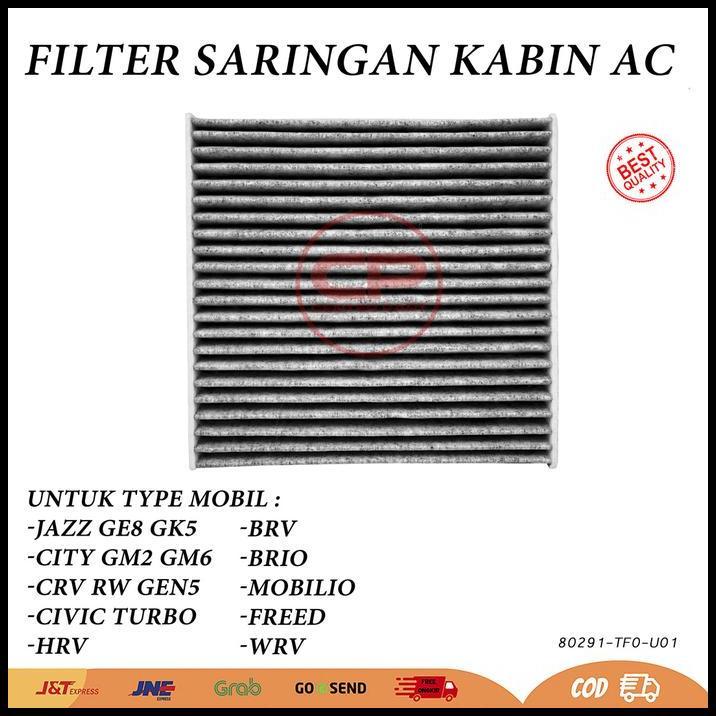 DISKON FILTER SARINGAN KABIN CABIN AC JAZZ RS GE8 GK5 CITY  GM2 GM6 2009 2010 2011 2012 2013 2014 20