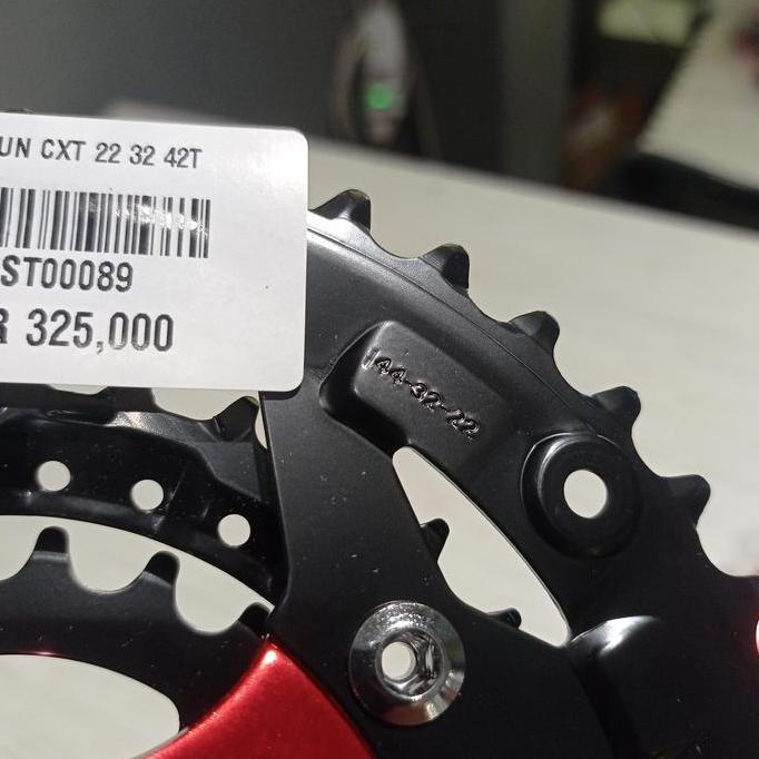 Crank Jiankun CXT 44T/32T/22T Alloy