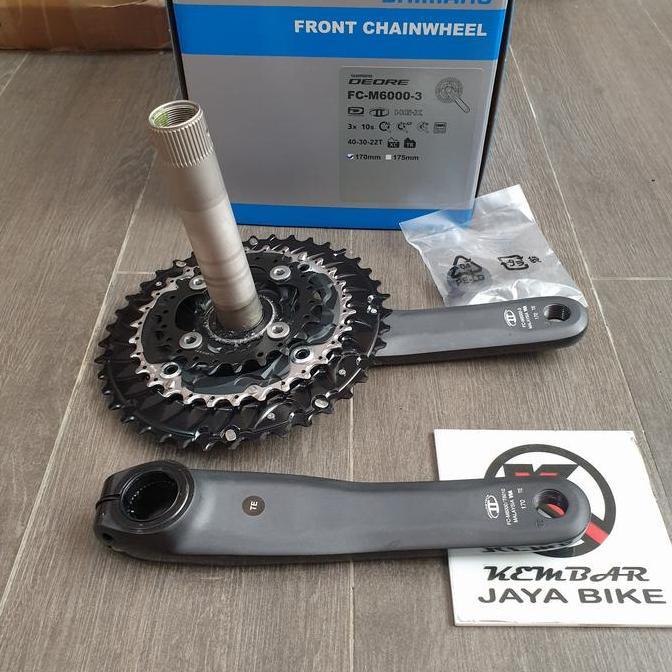 Crank Shimano Deore M6000 3sp 40T Triple Speed