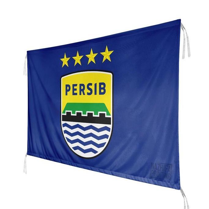 Nazhifa Printing - Bendera Persib Maung Bandung Bobotoh, Ukuran Kecil - Besar, Komunitas, Suporter