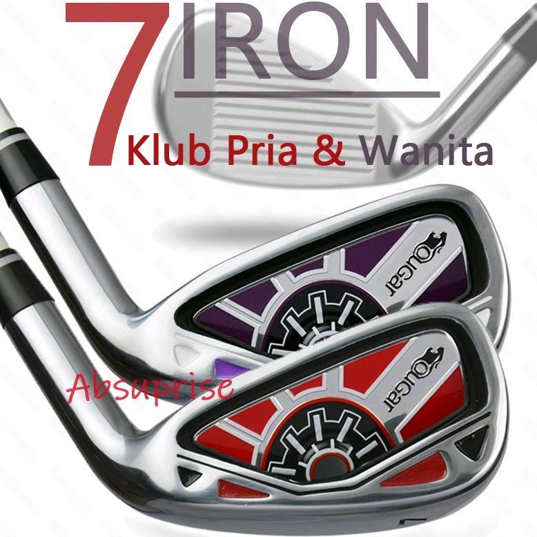 Tongkat Golf Karbon Original Cougar Golf Iron 7 Stik Golf Pria Wanita Pengemudi Pemula