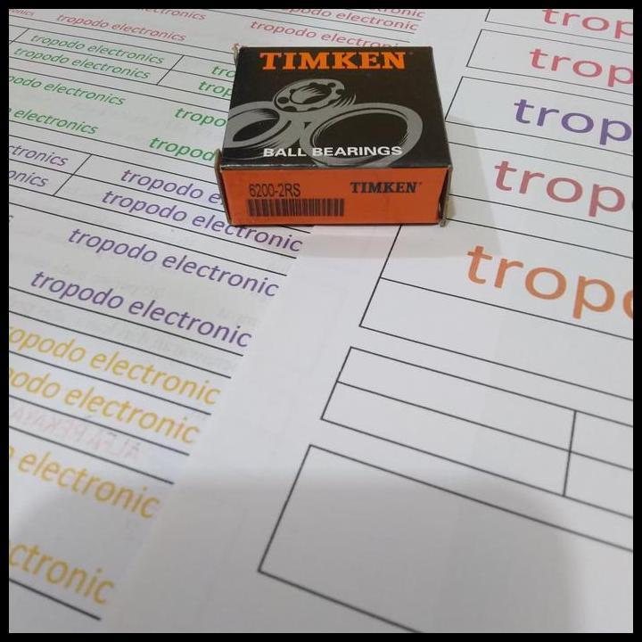 BEST DEAL BALL BEARING 6200 2RS MERK TIMKEN USA