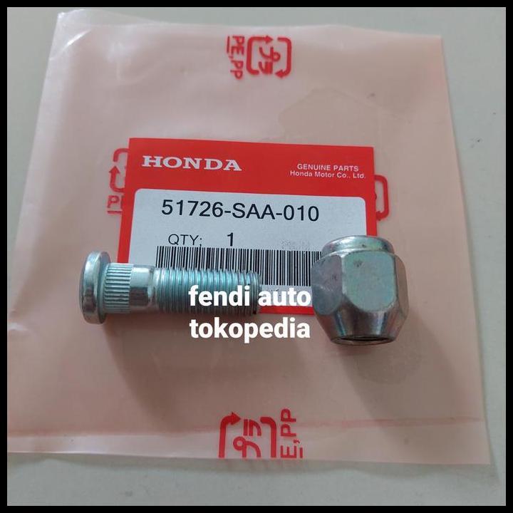 DISKON HUB BOLT RODA MUR HONDA MOBILIO ORIGINAL 