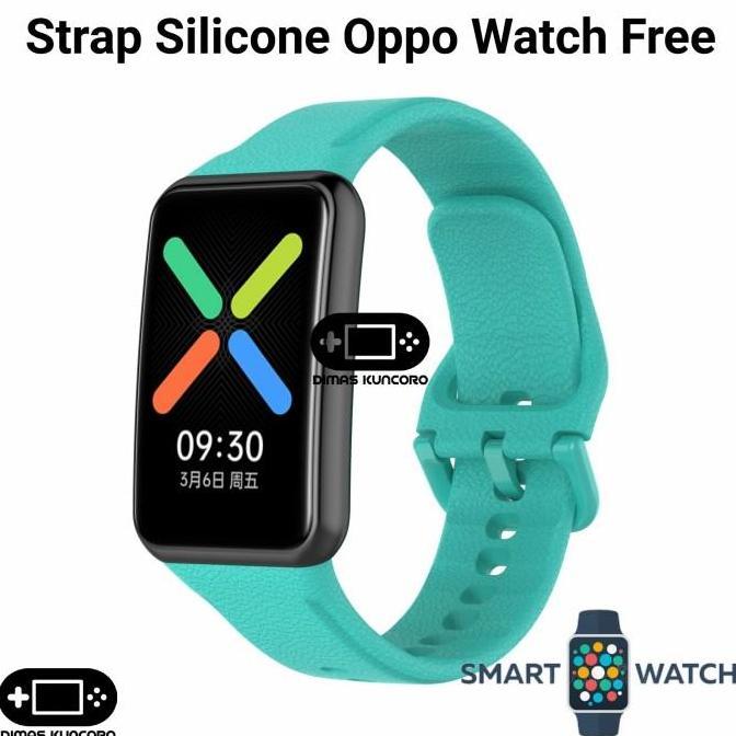 Ready Strap Silicone Oppo Watch Free silicon tali jam tangan karet rubber oppo watch free