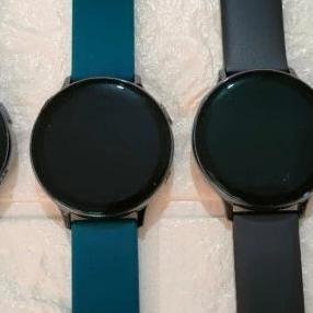 Ready Samsung Galaxy Watch Active 2 44mm stainless Second 99% seperti baru