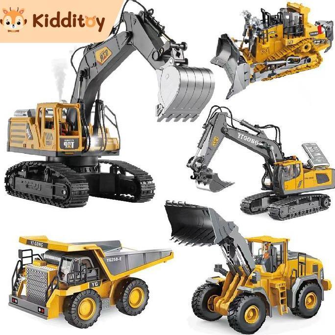 Logpranissa_ - Mainan Excavator Remote Control Besar Mobil Ekskavator Rc Excavator