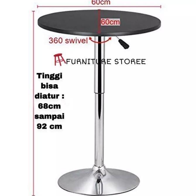 meja bar meja cafe meja barstool meja hidrolik minibar barstool