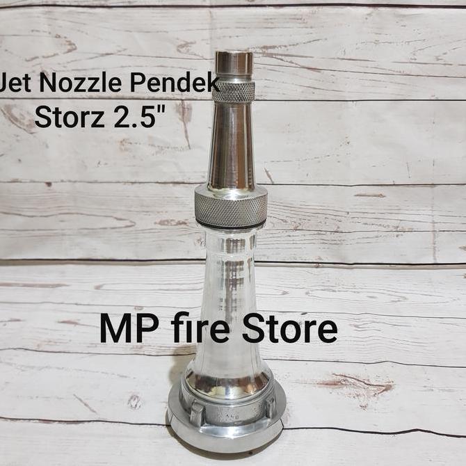Short Jet Nozzle Nuzzle Pemadam Pendek Aluminium 2.5 Inch Storz