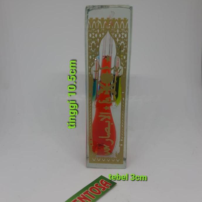 Ready Minyak Al Absor Cabang Kecil Fiber Warna Merah murah