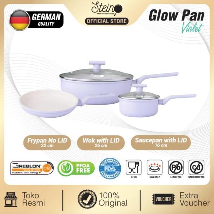 Stein Cookware Glow Pan / Paket Glowpan Stein Cookware
