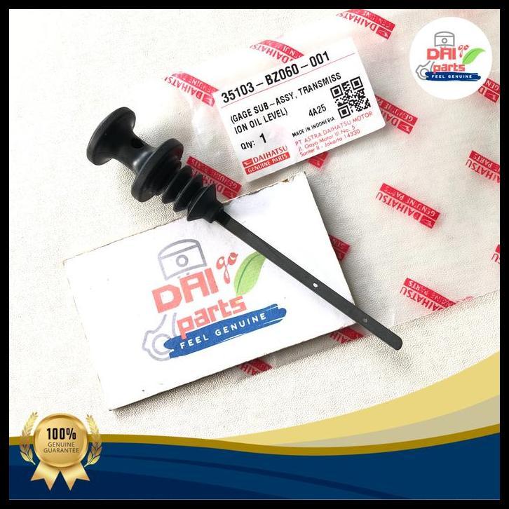 GRATIS ONGKIR COLOKAN PENGUKUR OLI / DIPSTICK OLI TRANSMISI AVANZA XENIA / VELOZ / RAIZE ROCKY / AGY