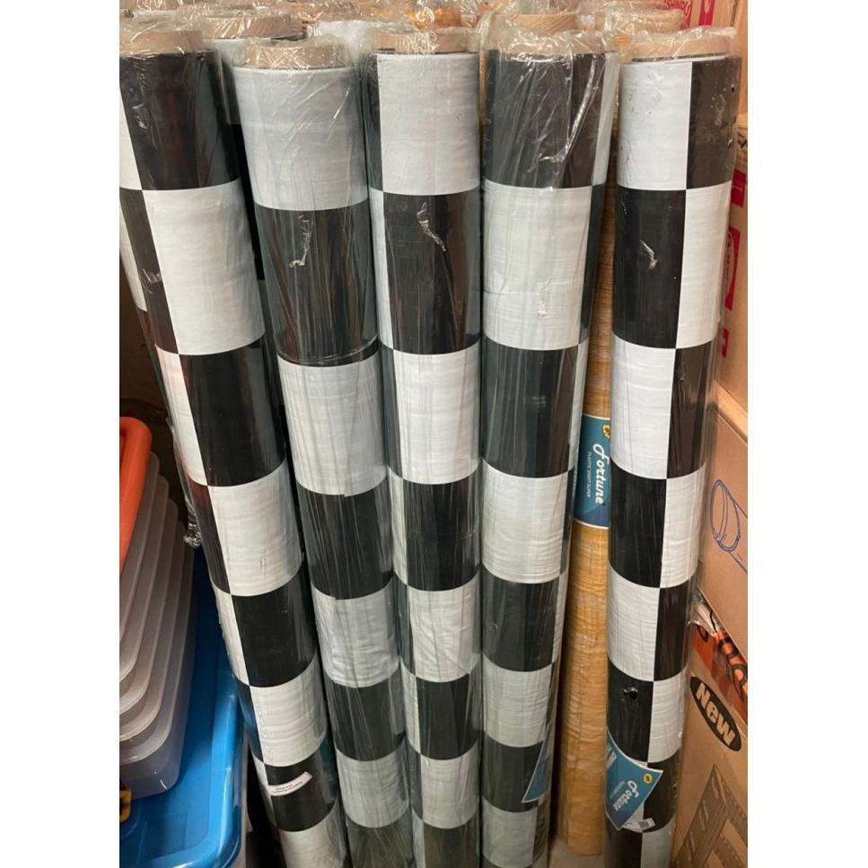 Karpet Lantai Plastik Vinyl 1 ROLL / Karpet Plastik Kayu Vinyl 1 ROLL